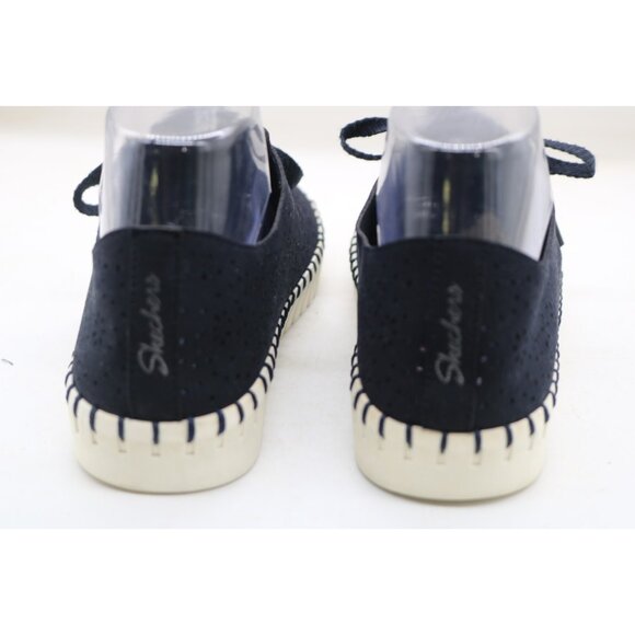 Skechers Sepulveda Blvd. Navy Blue Sneakers-7.5-Memory Foam-Air Cooled - Picture 6 of 10